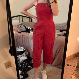 Red XS jumpsuit